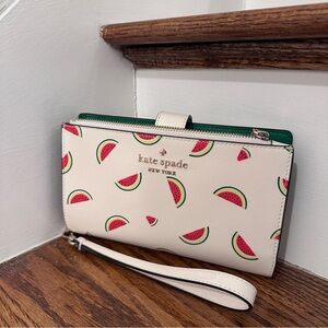 Kate Spade Staci Watermelon Party Phone Wristlet A